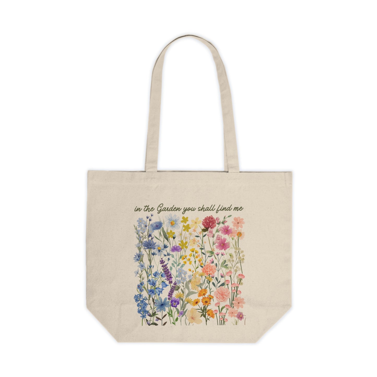 Floral Garden Tote Bag