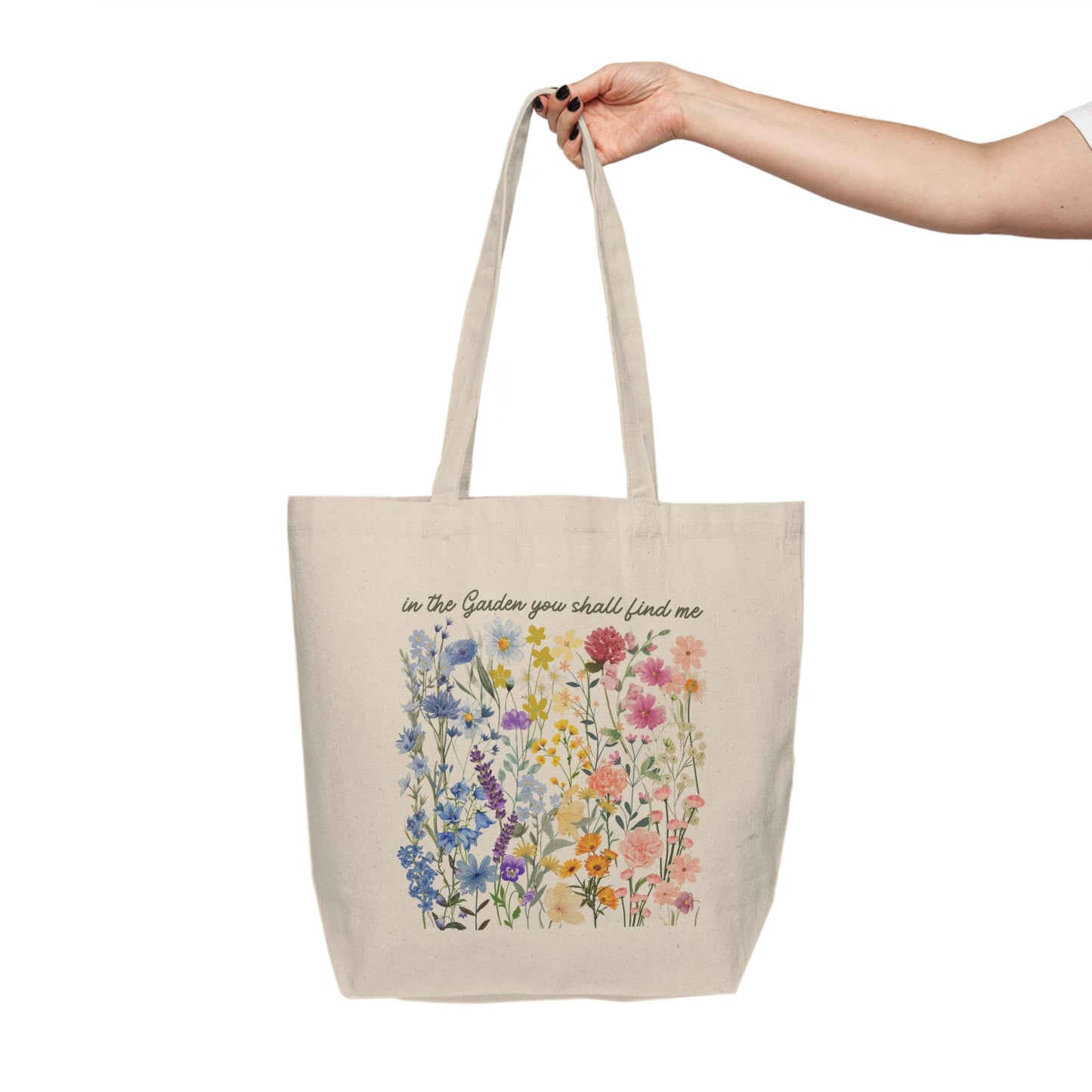 Floral Garden Tote Bag